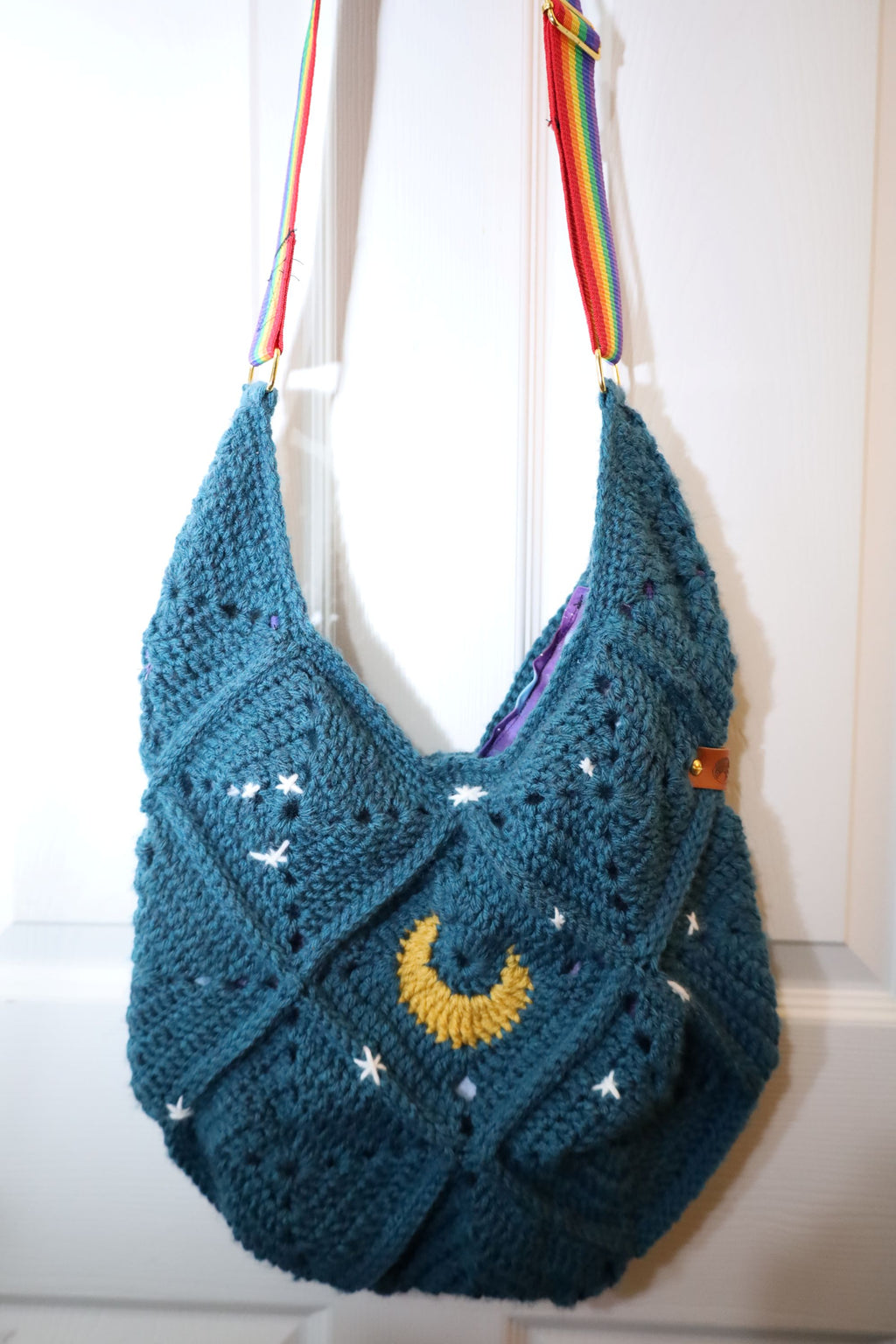 Night/Day Crochet Bag